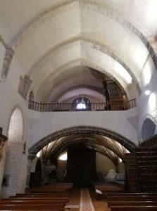 Restauración de la estructura del coro de la iglesia de Martín Muñoz de Las Posadas