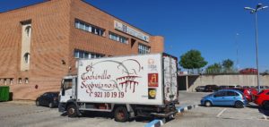 La empresa Cochinillo Segoviano S.L. hace donaciones para los menús del hospital