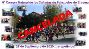 Cancelada la carrera natural de las Cañadas de Palazuelos