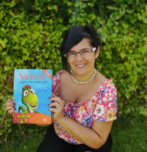 Una segoviana de adopción publica la tercera edición de “Vicente, el lagarto verde con mucha frente”