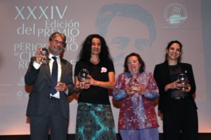 El Premio de Periodismo ‘Cirilo Rodríguez’, a septiembre
