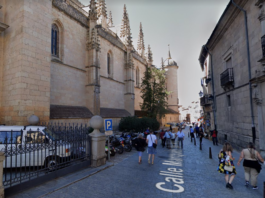 Corte de tráfico Marqués del Arco