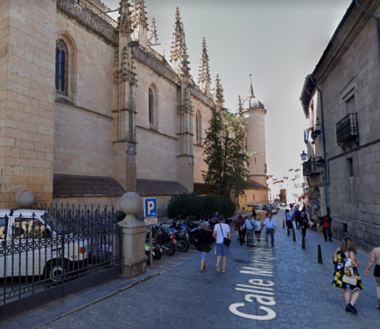 Corte de tráfico Marqués del Arco