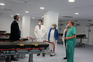 La nueva zona de urgencias del Hospital General empieza a funcionar la próxima semana