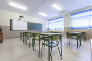 Siete nuevas aulas en cuarentena en la última semana en Castilla y León