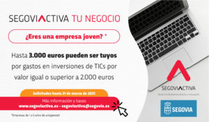 El Ayuntamiento pone en marcha “Segoviactiva tu negocio”, programa de apoyo a las jóvenes empresas de la ciudad 