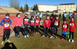 Cuatro medallas para los atletas de la escuela de atletismo del CAS-Ciudad de Segovia en el I trofeo de Reyes de Ávila