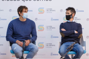 Las instituciones segovianas apoyan a los deportistas olímpicos Javier Guerra y David Llorente