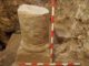 Una columna romana, entre los hallazgos arqueológicos del Seminario