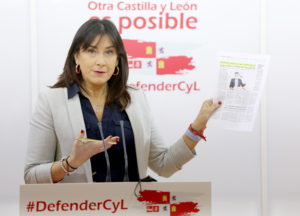 Ana Sánchez presentará la moción de Tudanca contra Fernández Mañueco