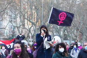 8M- Castilla y León reivindica la lucha feminista con concentraciones con distancia de seguridad