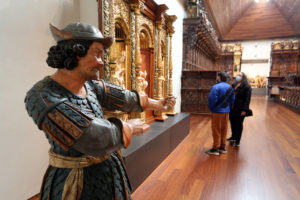 Los «secundarios» de la Semana Santa, protagonistas de la muestra en el Museo Nacional de Escultura