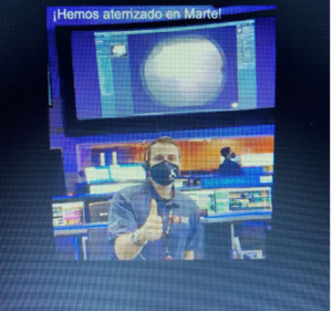Los alumnos de el Claret, en conexión con la sede de la NASA