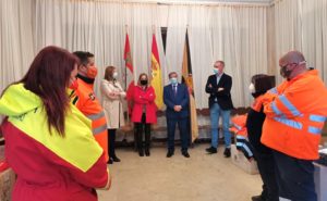 La Junta suministra material a voluntarios de protección civil de Segovia