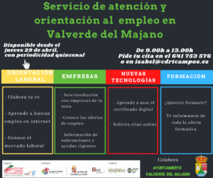 Nuevo servicio de orientación al empleo de Valverde y Tierra de Campos