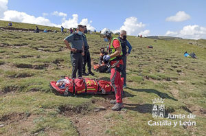 El 2021 se salda con 30 rescates de personas en Segovia