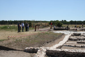 Nueva campaña de excavaciones en la villa romana de Santa Lucía