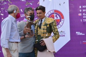 Manuel Diosleguarde novillero triunfador del Circuito de Castilla y León