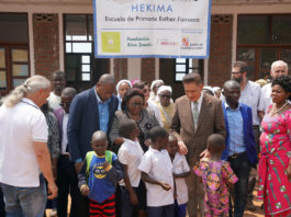 Acción solidaria en el Congo