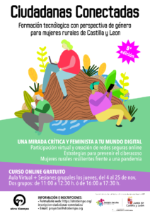 Ciudadanas Conectadas: Formación tecnológica para mujeres rurales de Castilla y León