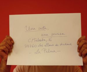 Los más pequeños de Riaza escriben una carta a La Palma