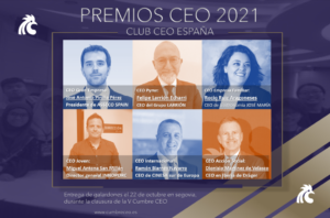 Rocío y Miguel, Premios CEO 2021