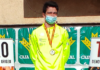 Rodrigo Santa Elena García, campeón autonómico de marcha en pista