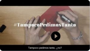 Los jóvenes de Castilla y León… #TampocoPedimosTanto