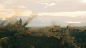La rememoración de los dos peores incendios del patrimonio de Segovia: el del Alzácar y el de la Catedral