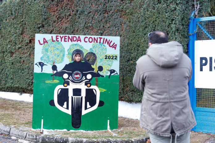 Concentración motera 'La Leyenda Continúa' 2022 en Cantalejo.