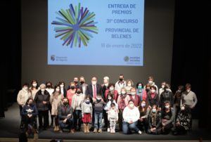 La Diputación entrega los premios del Concurso de Belenes en el Juan Bravo