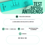 Horarios para test de antígenos en pueblos de Segovia