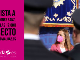 Hoy jueves, a las 17:00, entrevista con Virginia Barcones en Segoviaudaz.es