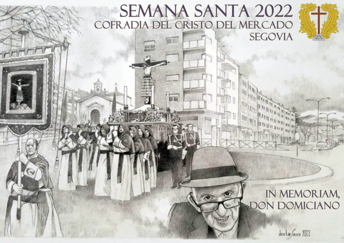 cartel semana santa 2022_saura_version in memoriam