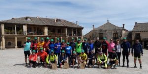 Una treintena de ciclistas participan en la primera ruta BTT de la Fundación Caja Rural