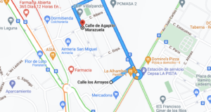 Corte de tráfico durante dos semanas entre las calles Agapito Marazuela y Los Arroyos  