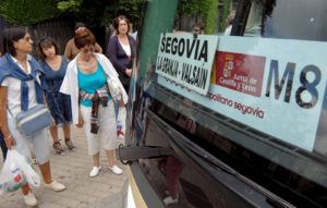 21 paradas menos de autobús en Segovia