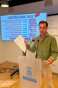 Pablo Pérez: «El PSOE engaña a los segovianos con los costes del CAT»
