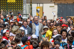 Felipe VI inaugura «Imperdible 05» en Otero de Herreros
