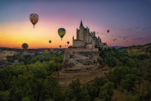 «Segovia por todo lo alto», las opciones para contemplar el Festival de Globos