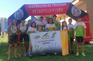 El Triatlón Lacerta asciende a la tercera plaza del ranking de clubes Castilla y León
