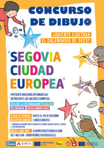 Niños de Segovia ilustrarán el calendario 2023 «Segovia ciudad europea»