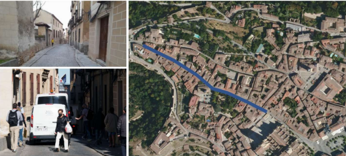 15 meses de obras entre la Catedral y el Alcázar de Segovia