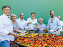 Paella 'popular' en Segovia