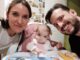 ¡Es segoviana! Los padres de Emma, primer trasplante de intestino del mundo en asistolia: «Los tres hemos vuelto a nacer»