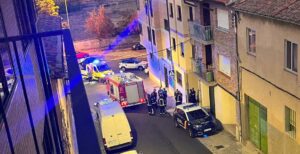 Dos jóvenes, trasladados al Hospital por inhalación de humo en una vivienda en la Albuera