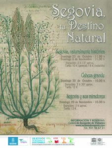 Segovia, otoñal y sostenible con el programa: “Segovia, tu Destino Natural”