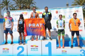 Cristina Mollinedo, bronce en los campeonatos de España de Triatlón Sprint