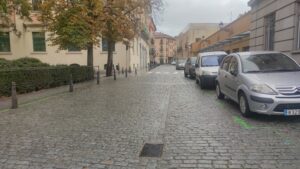 El centro de Segovia recupera varios aparcamientos