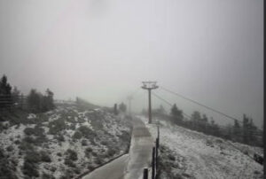 Nieva en Navacerrada. Así será el tiempo este fin de semana en Segovia